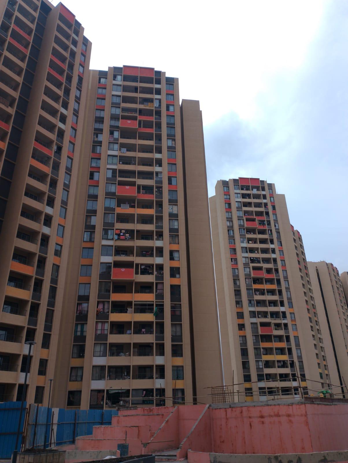 Residential township tower facade